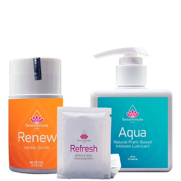 Complete Kit Everything you need Balanced Safer Stronger Younger feminine intimate care